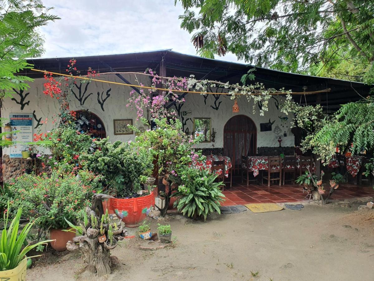 Alojamiento Casa De Campo Los Cactus Villavieja Ngoại thất bức ảnh
