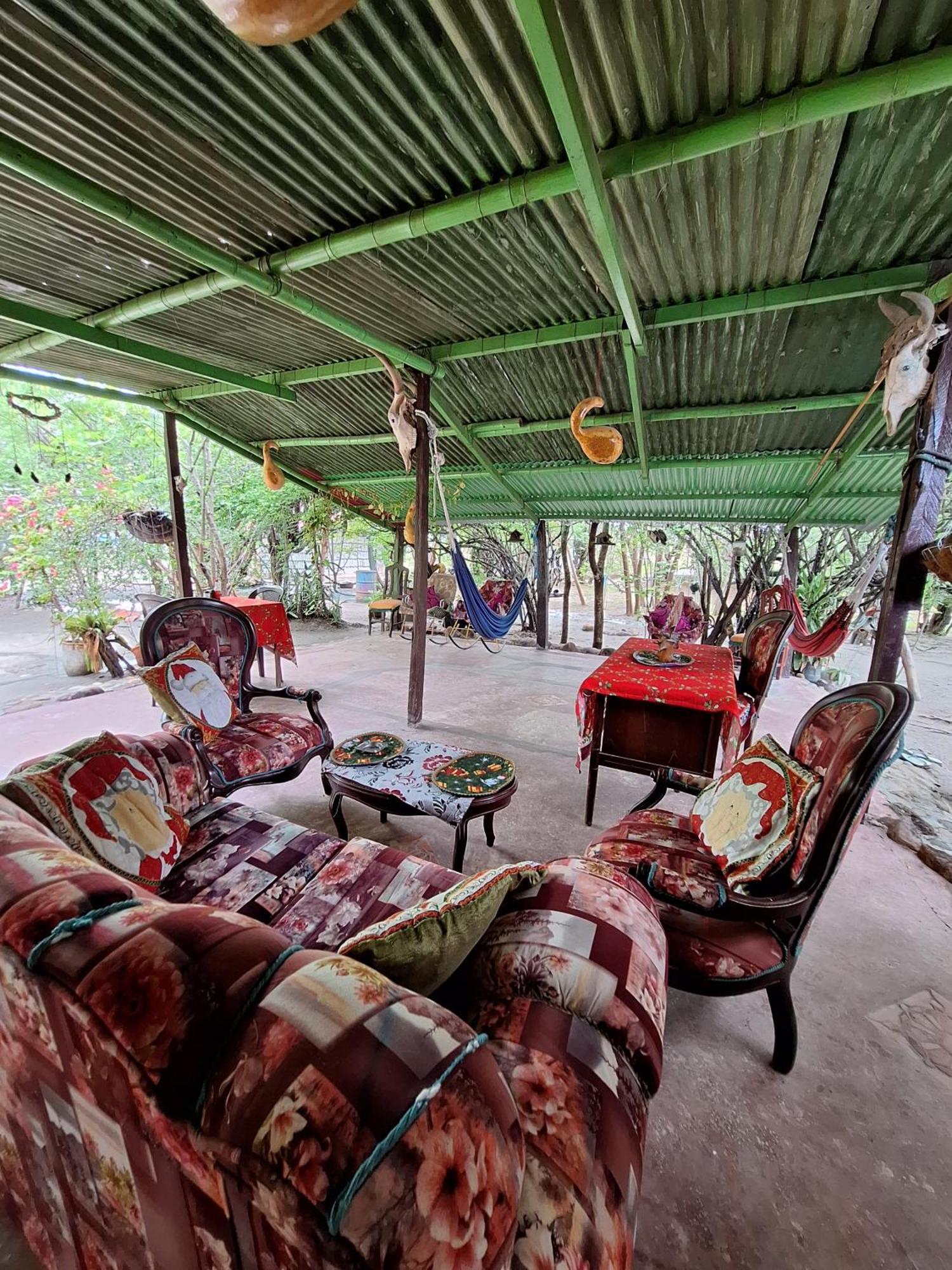 Alojamiento Casa De Campo Los Cactus Villavieja Ngoại thất bức ảnh