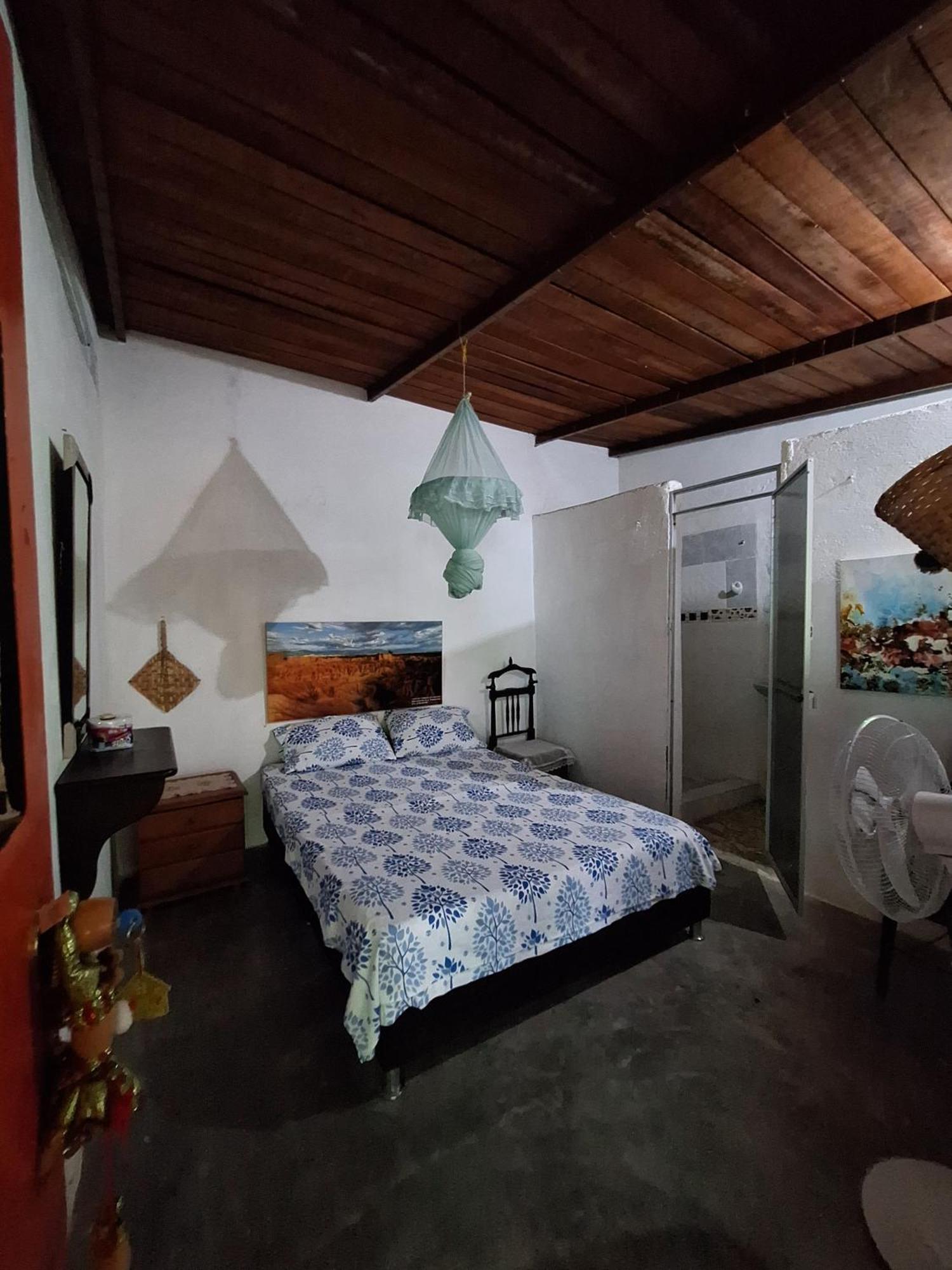 Alojamiento Casa De Campo Los Cactus Villavieja Ngoại thất bức ảnh